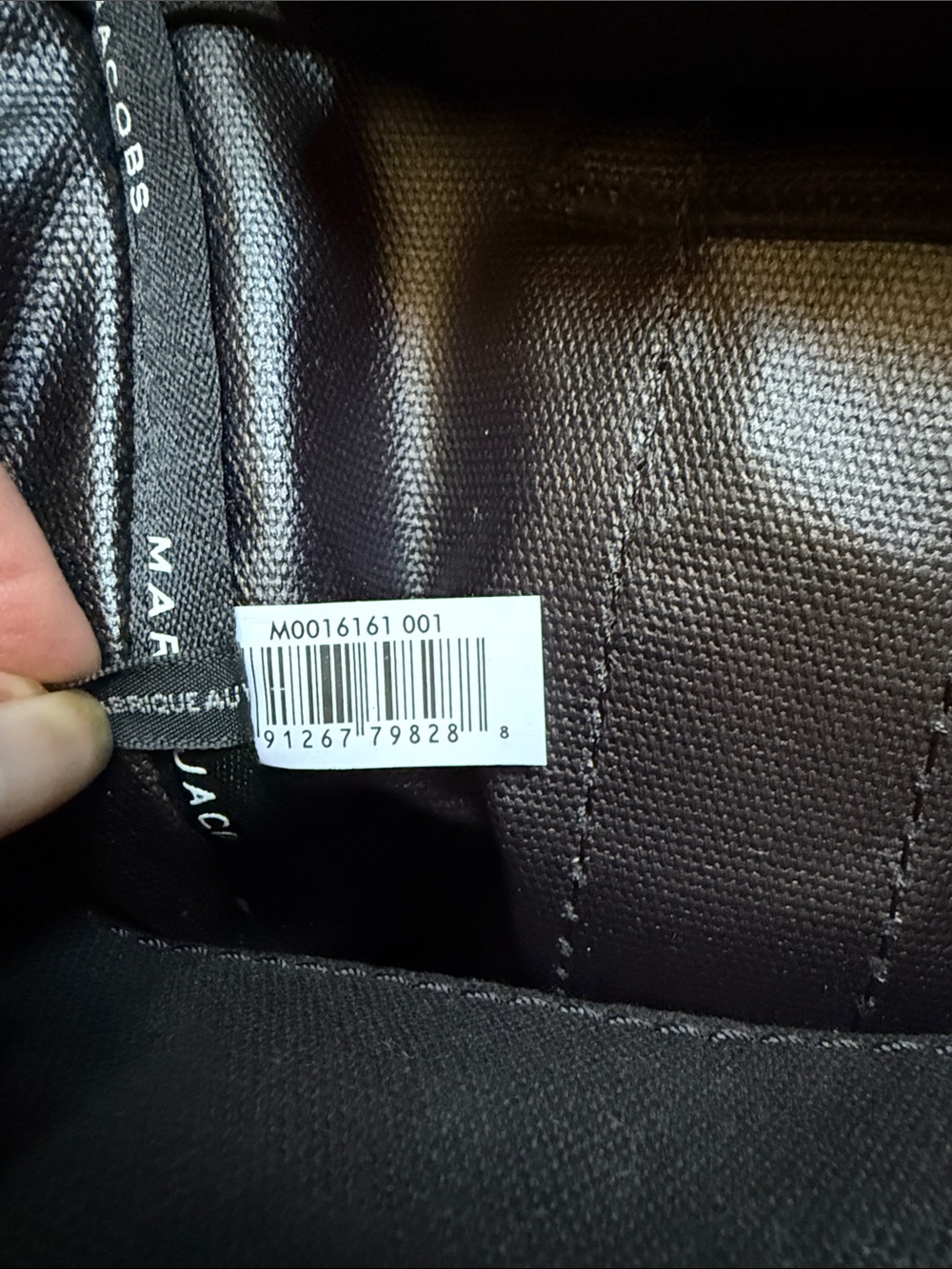 Marc Jacobs Black The Tote Bag Canvas Tote with Logo - Picture 10 of 14